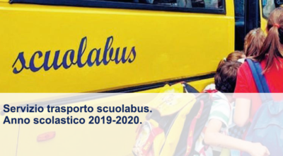 Richiesta servizio trasporto con scuolabus per l’anno scolastico 2019/20.