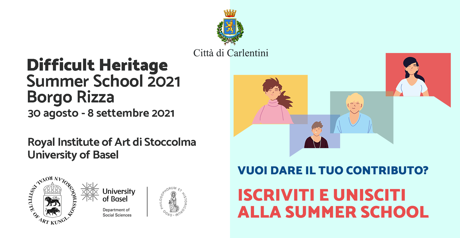 Summer School “Difficult Heritage” 2021: iscriviti e partecipa.