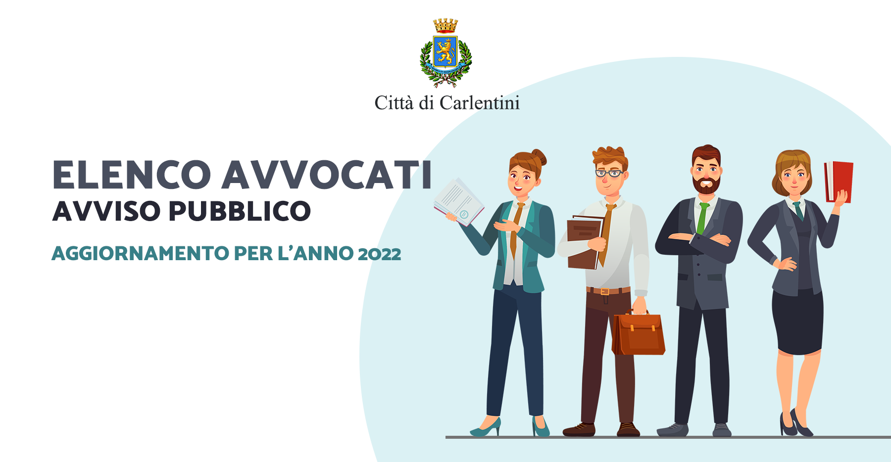 Elenco comunale avvocati: aggiornamento per il conferimento di incarichi per l’anno 2022