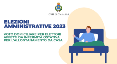 Elezioni Amministrative 2023: richiesta voto domiciliare
