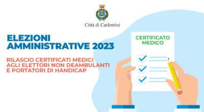 Elezioni Amministrative 2023: rilascio certificati medici a elettori non deambulanti e portatori di handicap