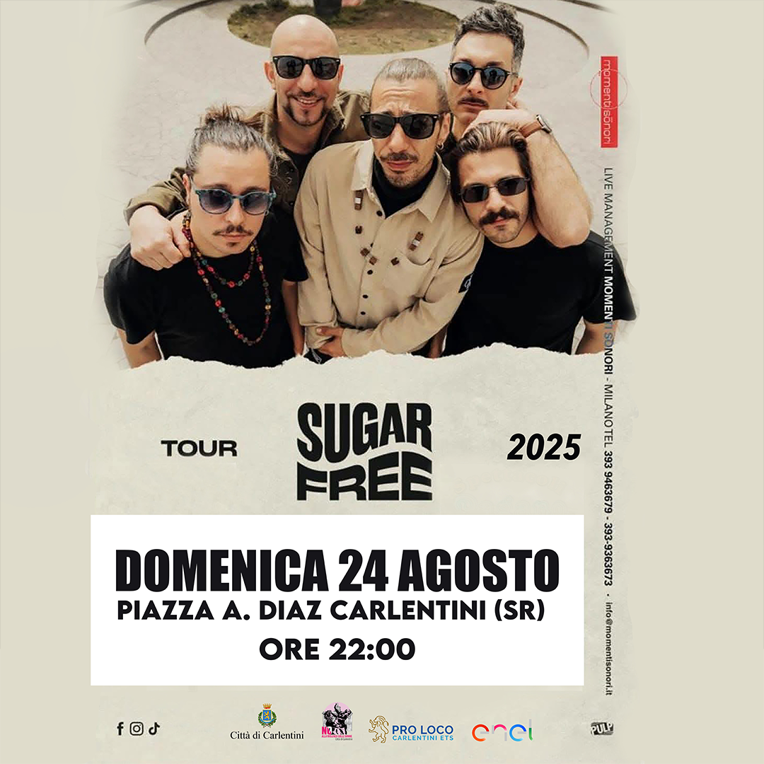 SUGARFREE in concerto